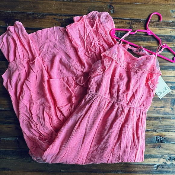 Blush Pink Maxi Dress - Picture 6 of 9